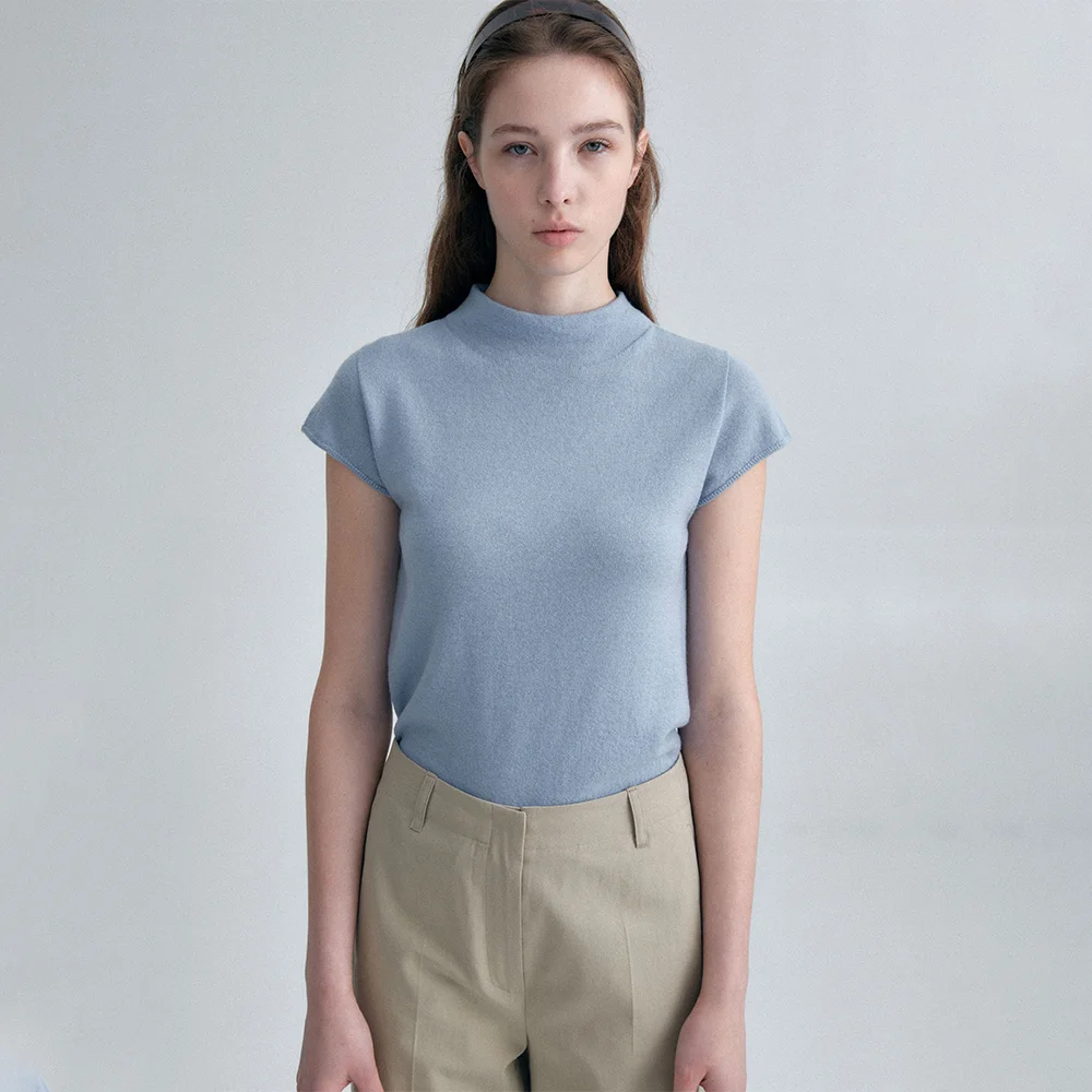 Molly Knitted Pullover_Candy Blue