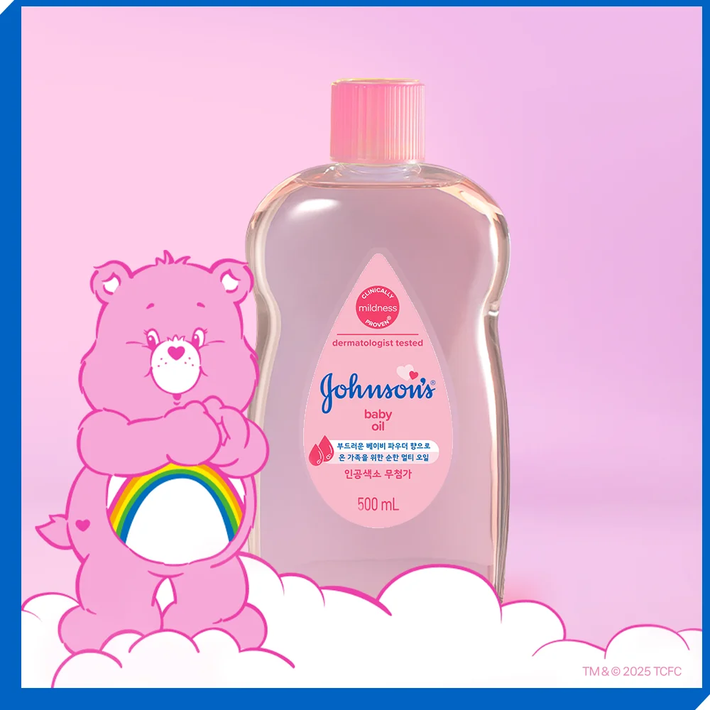 Johnson's Baby 常規 油 500ml (粉色)