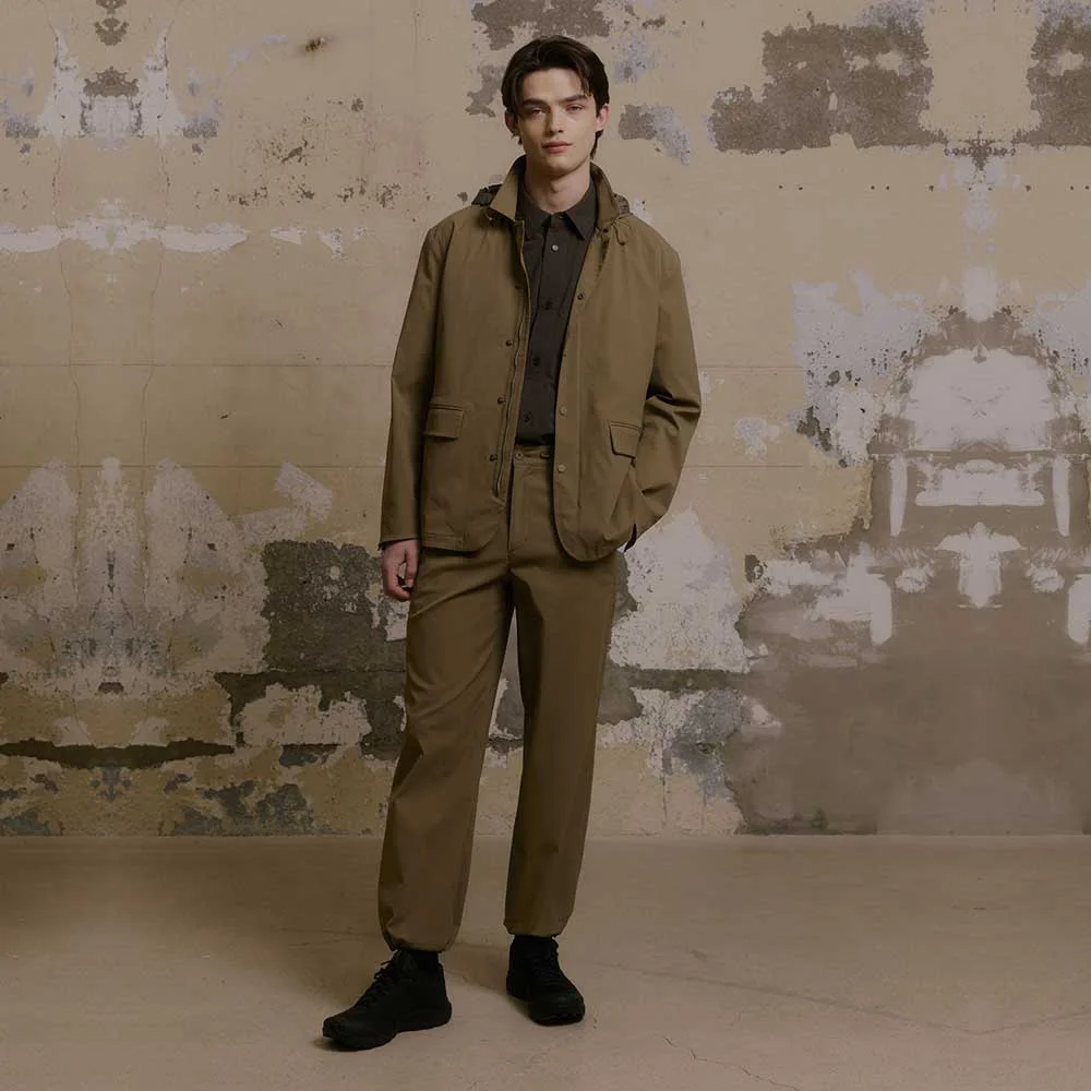 CITY EXPLORE SET TROUSERS - D/BEIGE (P251MPT160)