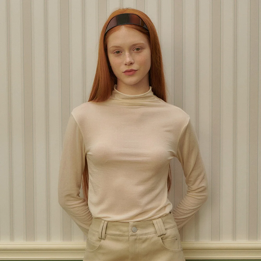 Ruffle Pola T-shirt