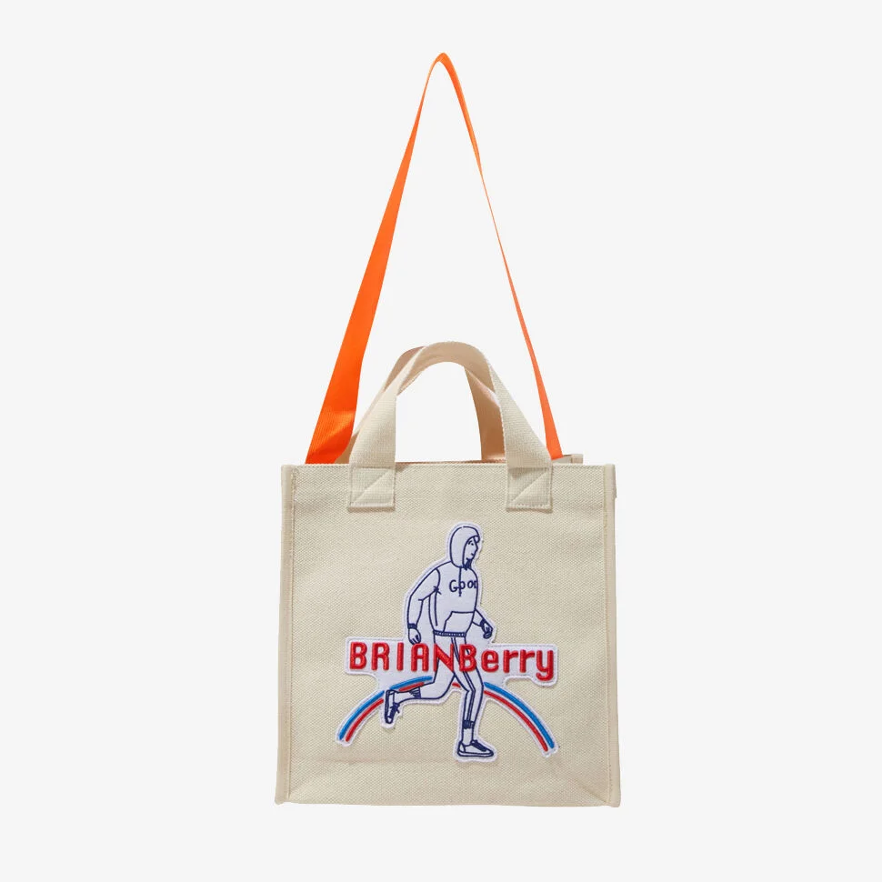 BRIANBERRY PICNIC BAG _OFF WHITE