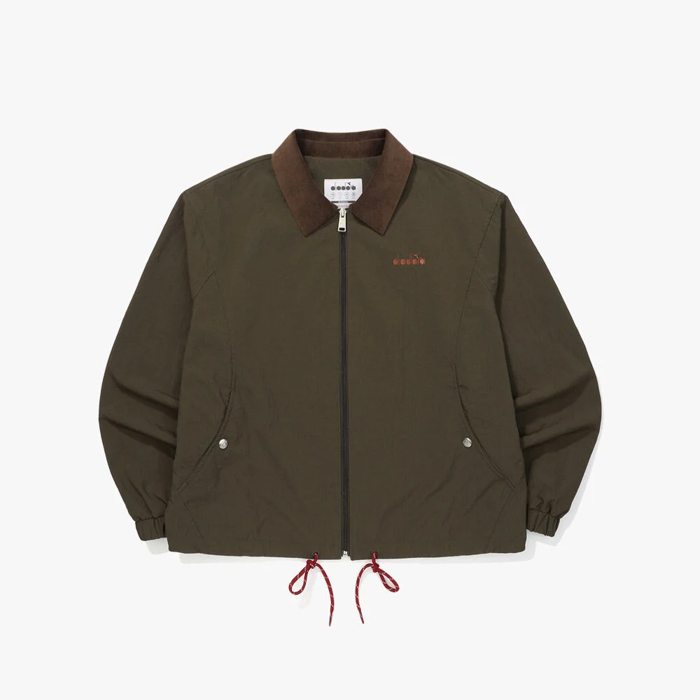 Cross Court Coach 外套 女裝 KHAKI