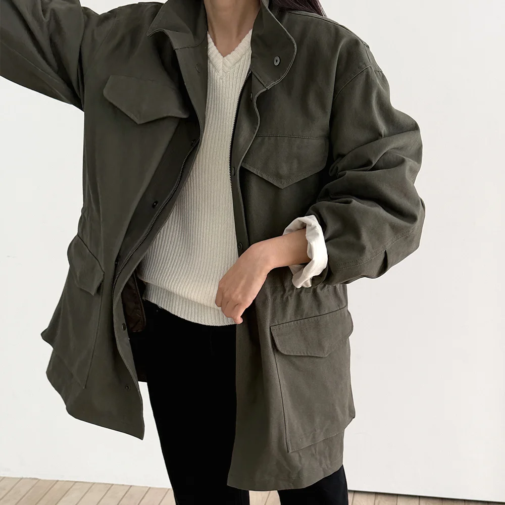 Versatile field jacket (khaki)