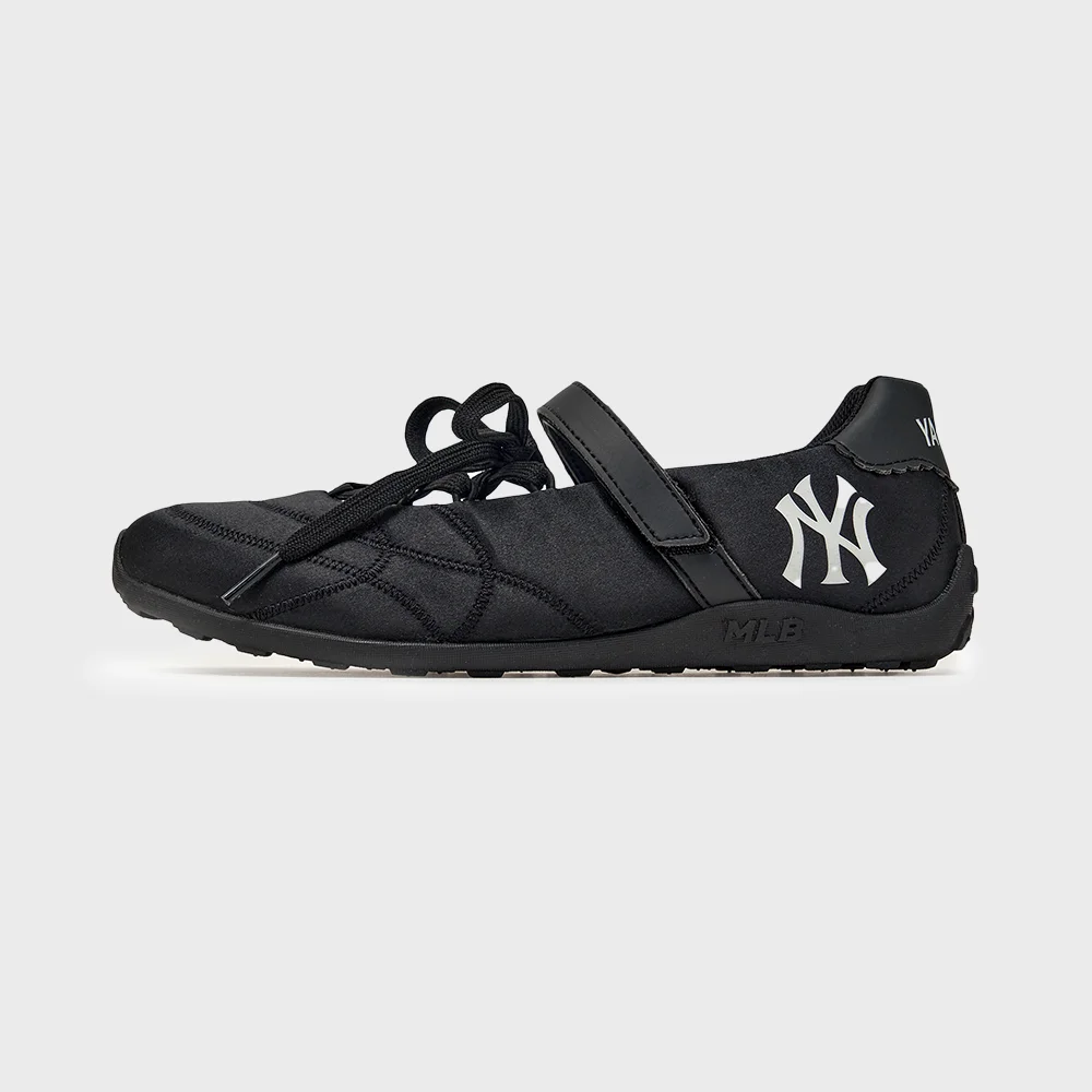 俐落 瑪麗珍鞋 緞面 NY (Black)
