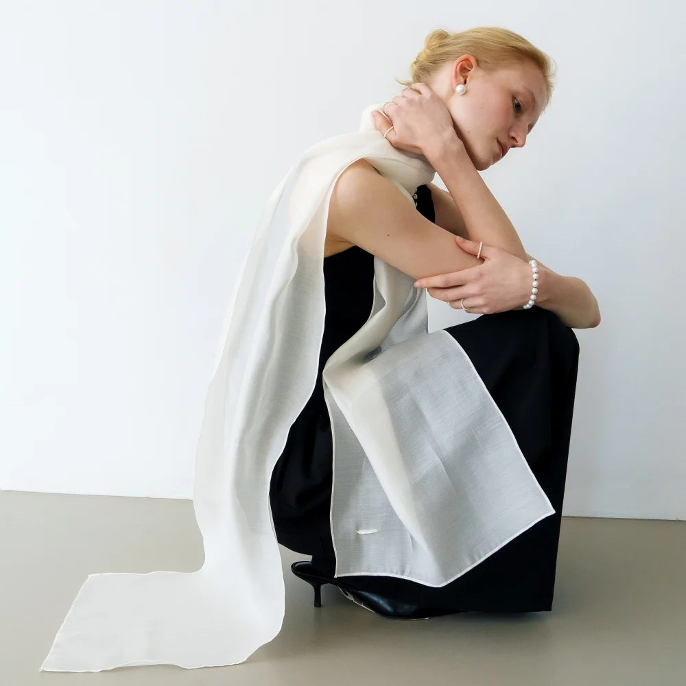 Pure Fog Big Scarf (L261MSF010)