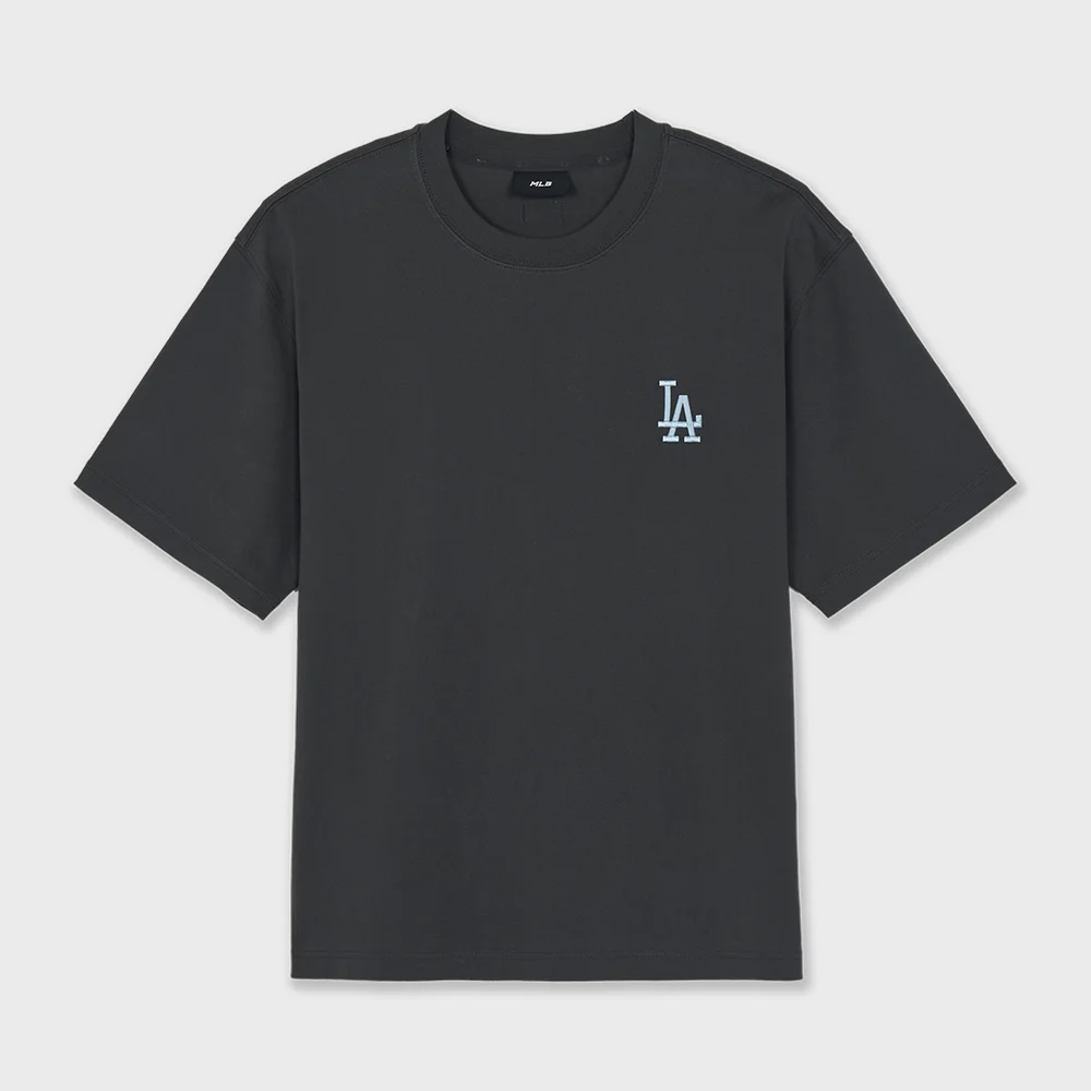 Monogram 漸層 Monotive 半 寬鬆版型 短袖 T恤 LA (D.Charcoal Grey)