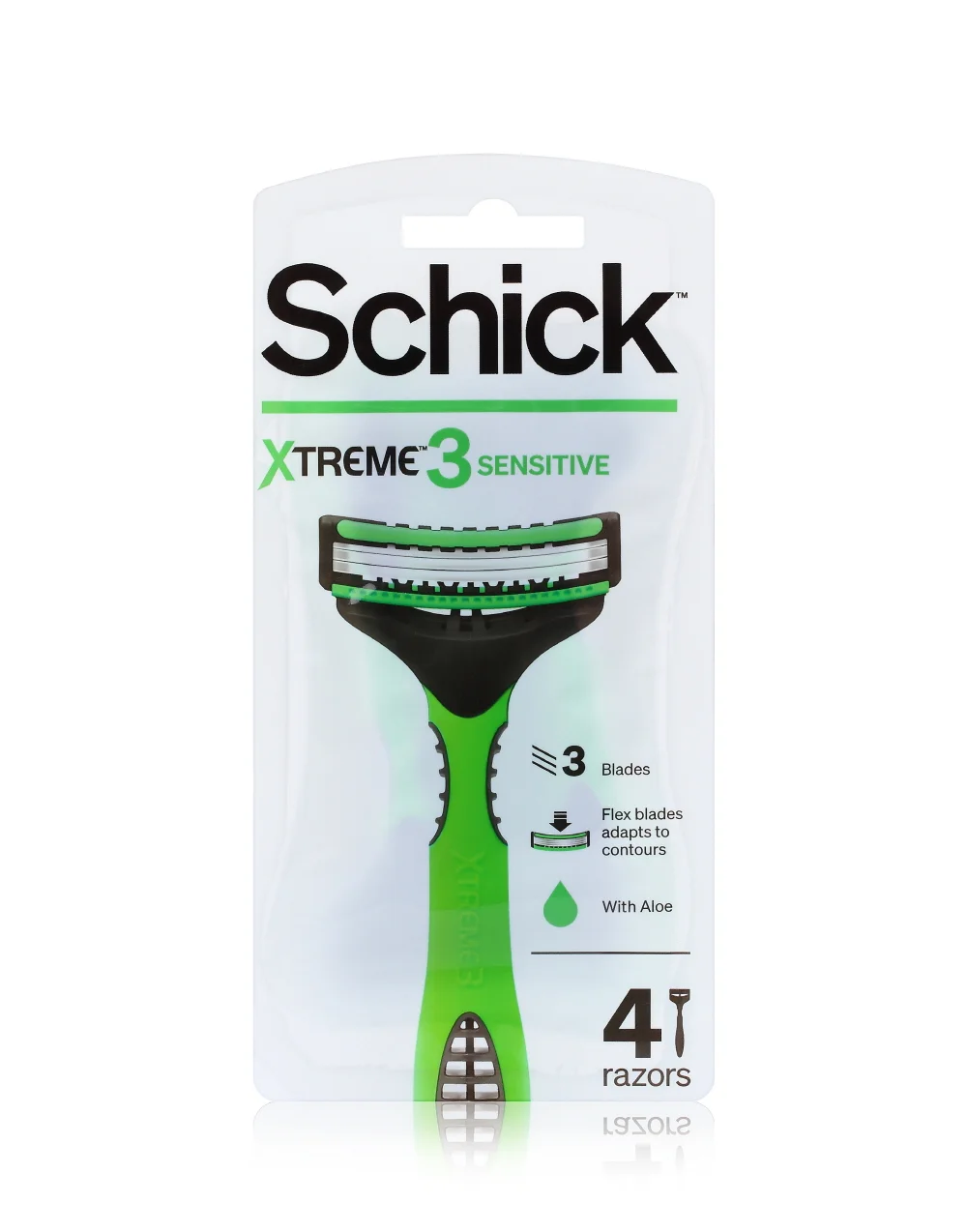 Schick Extreme3 一次性 剃鬚刀 4入