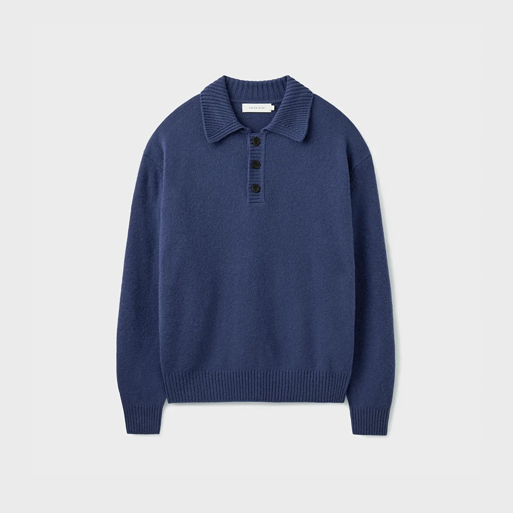 STRUCTURED COLLAR KNIT