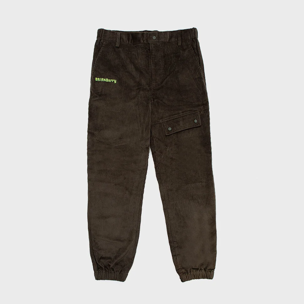 BERRY CORDUROY PANTS_CHOCOLATE