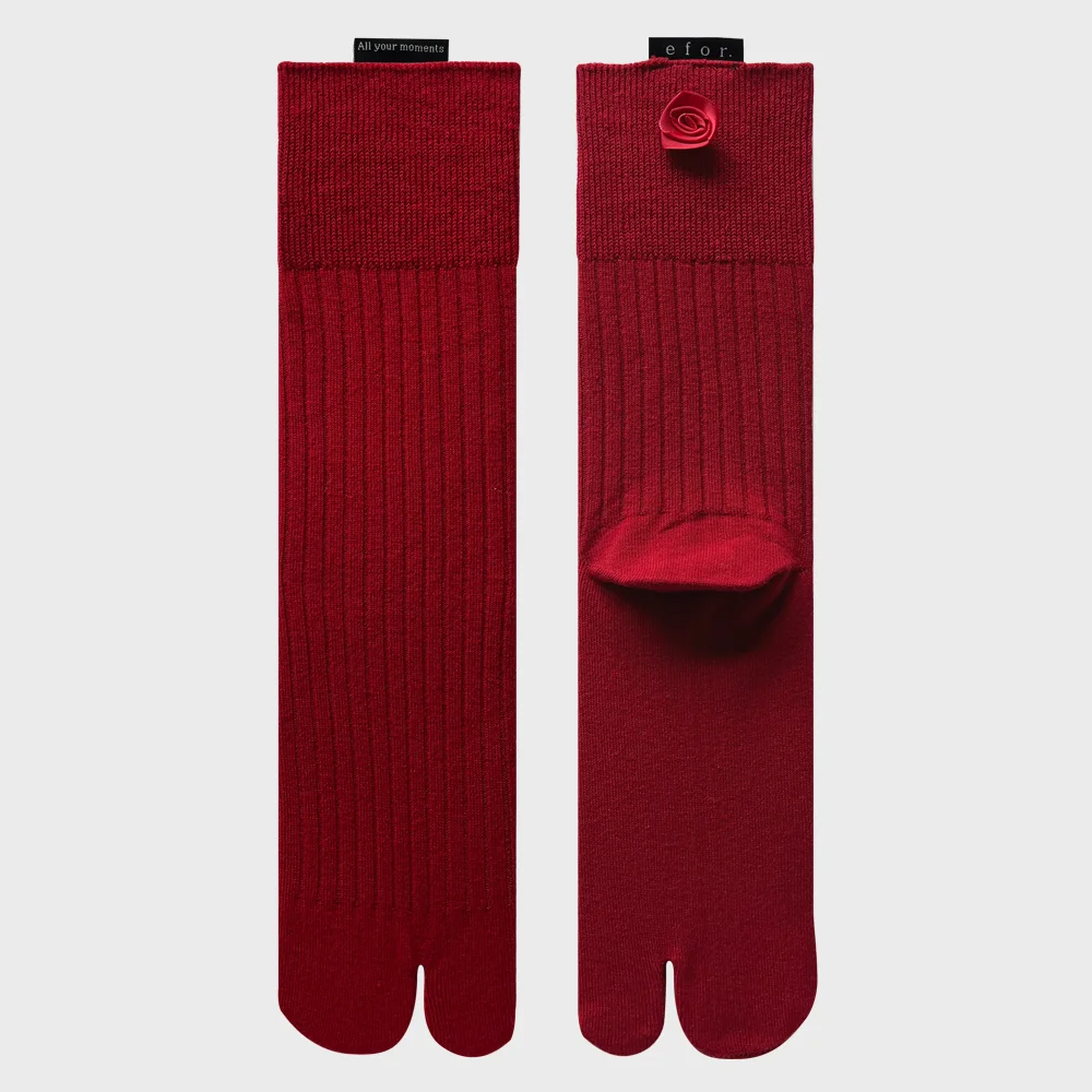 Rose Tabi Socks RD