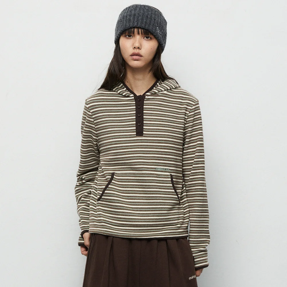 FLEECE HOOD LONG SLEEVE
