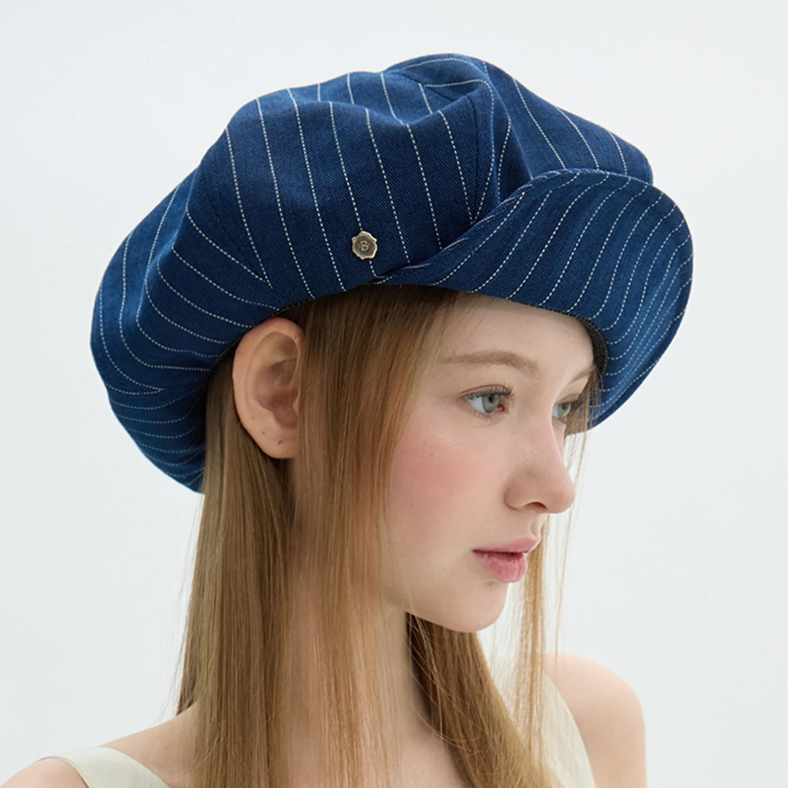 Volumed Newsboy Cap