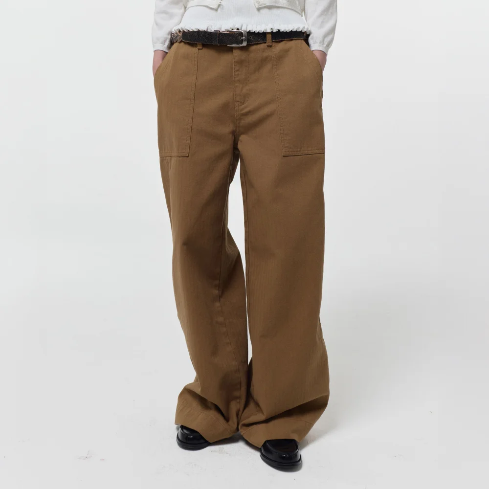 HERITAGE FATIGUE PANTS / BEIGE