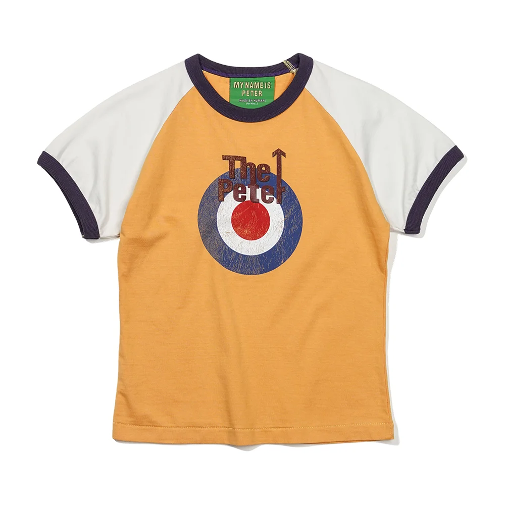 (W) THE PETER RINGER T-SHIRTS - MUSTARD