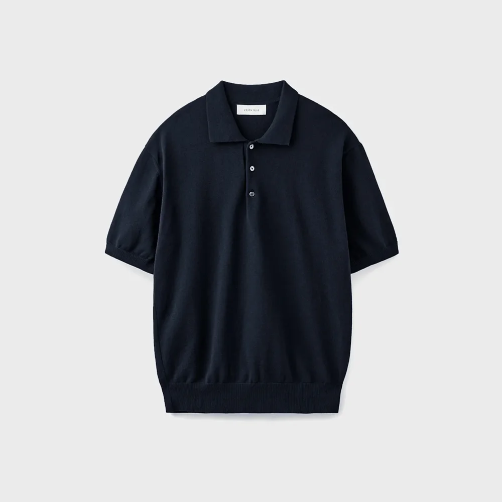 HARD TWIST COMFORT POLO KNIT