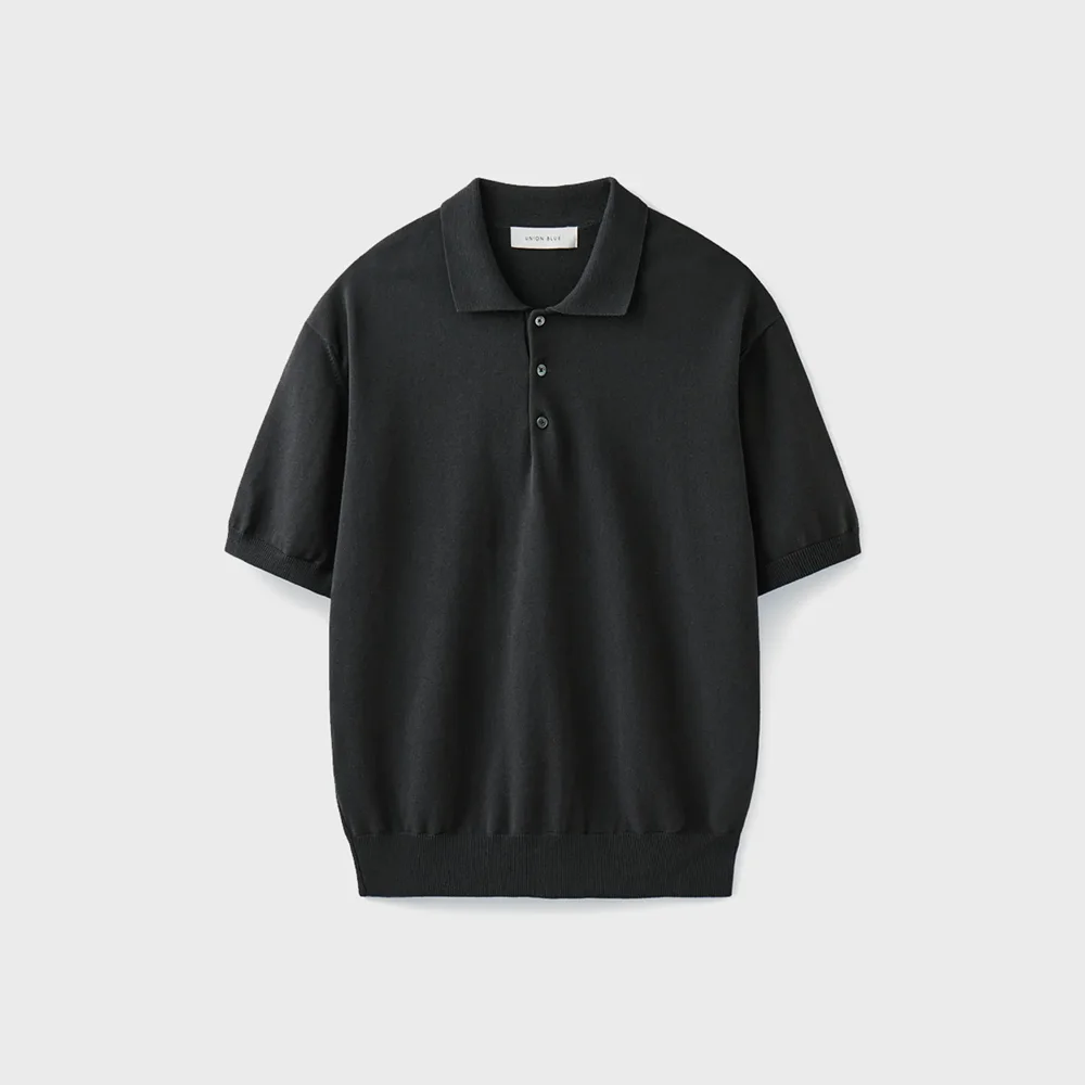 HARD TWIST COMFORT POLO KNIT