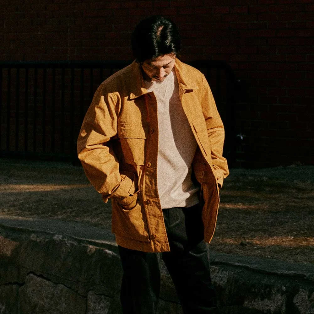 GREENFORD FIELD JACKET - MUSTARD (P251MJK402)
