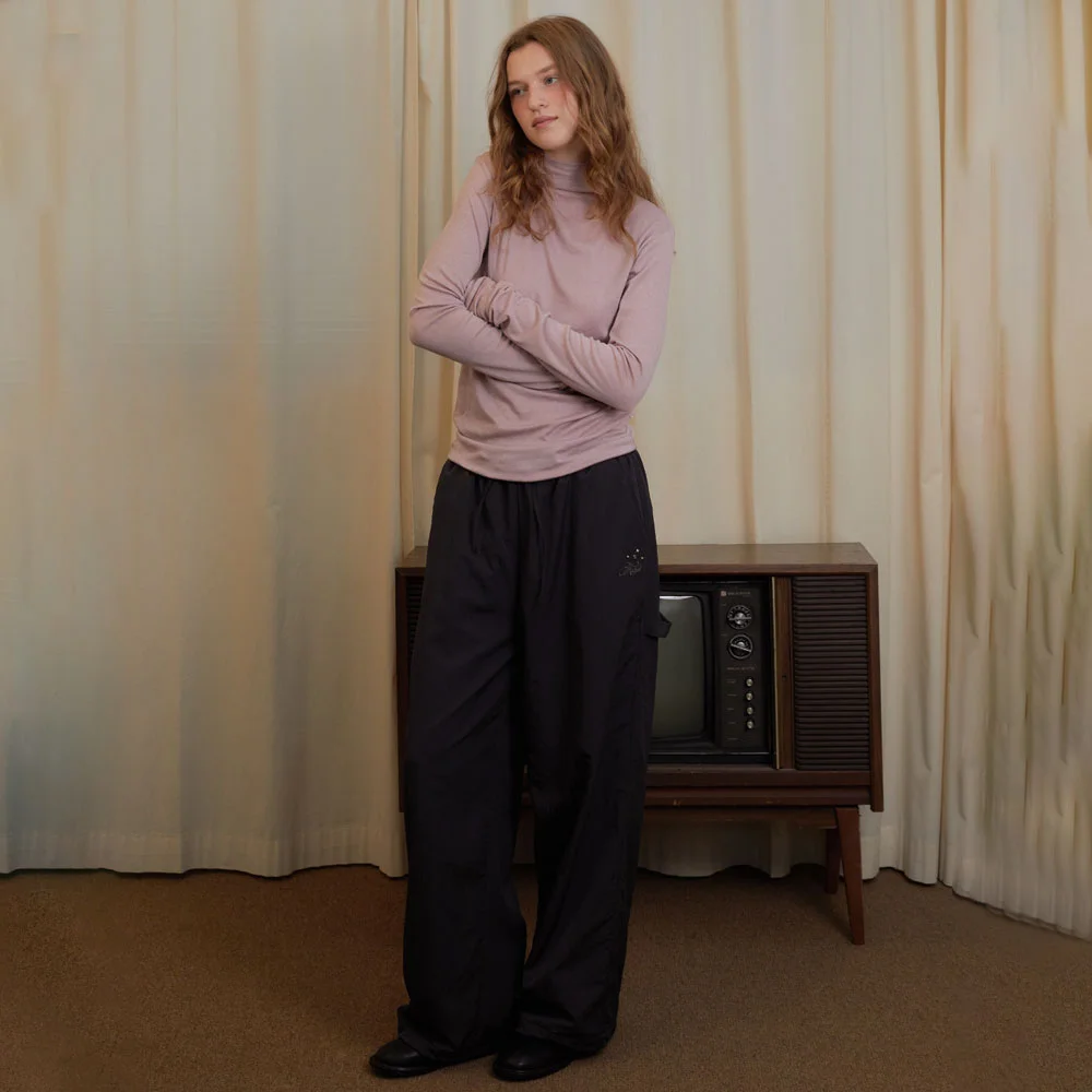 Warm field fleece pants (Ash gray)