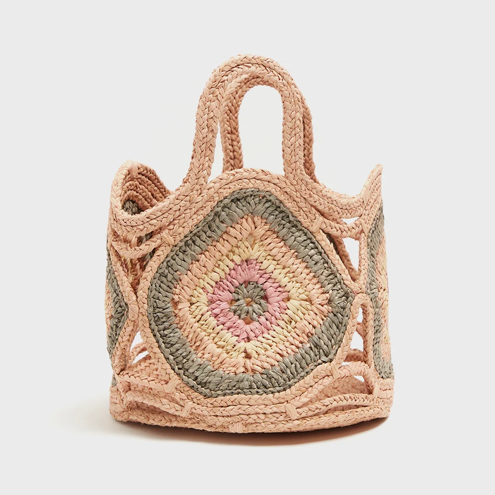 Made for Women Bonnie 托特袋 - 粉色/綠色 (VONY M46)