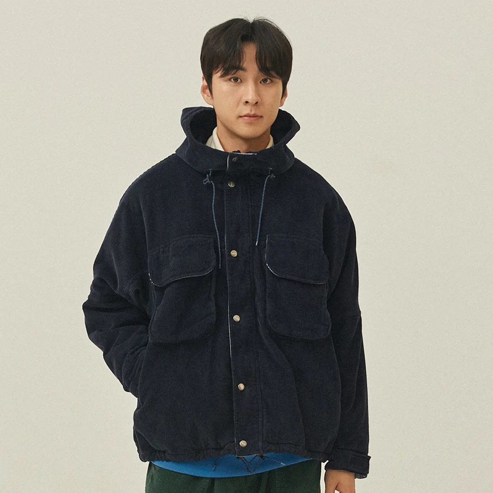 CORDUROY MOUNTAIN JACKET(NAVY)