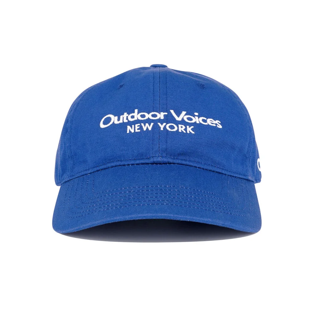 CLASSIC LOGO NY COTTON CAP (BLUE)