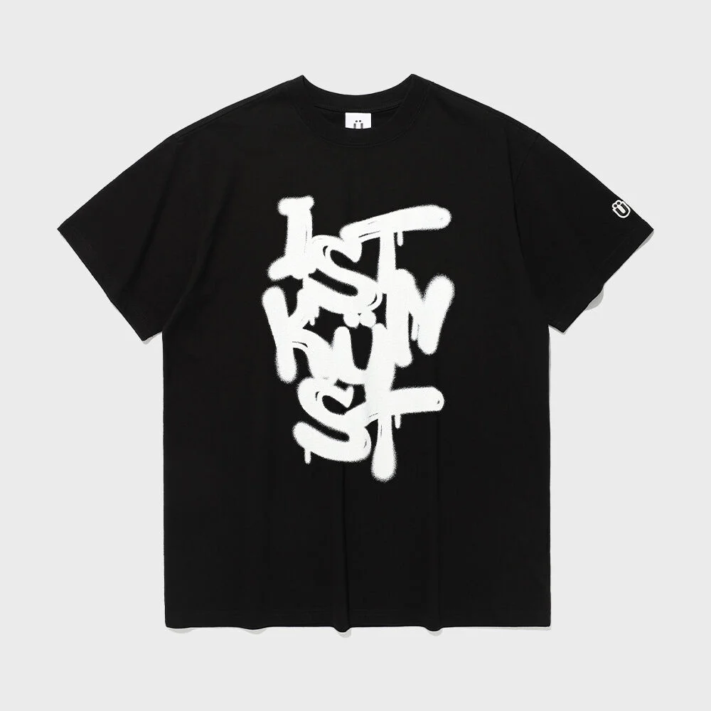 GRAFFITI LOGO TEE_BLACK(IK2DMMT511A)