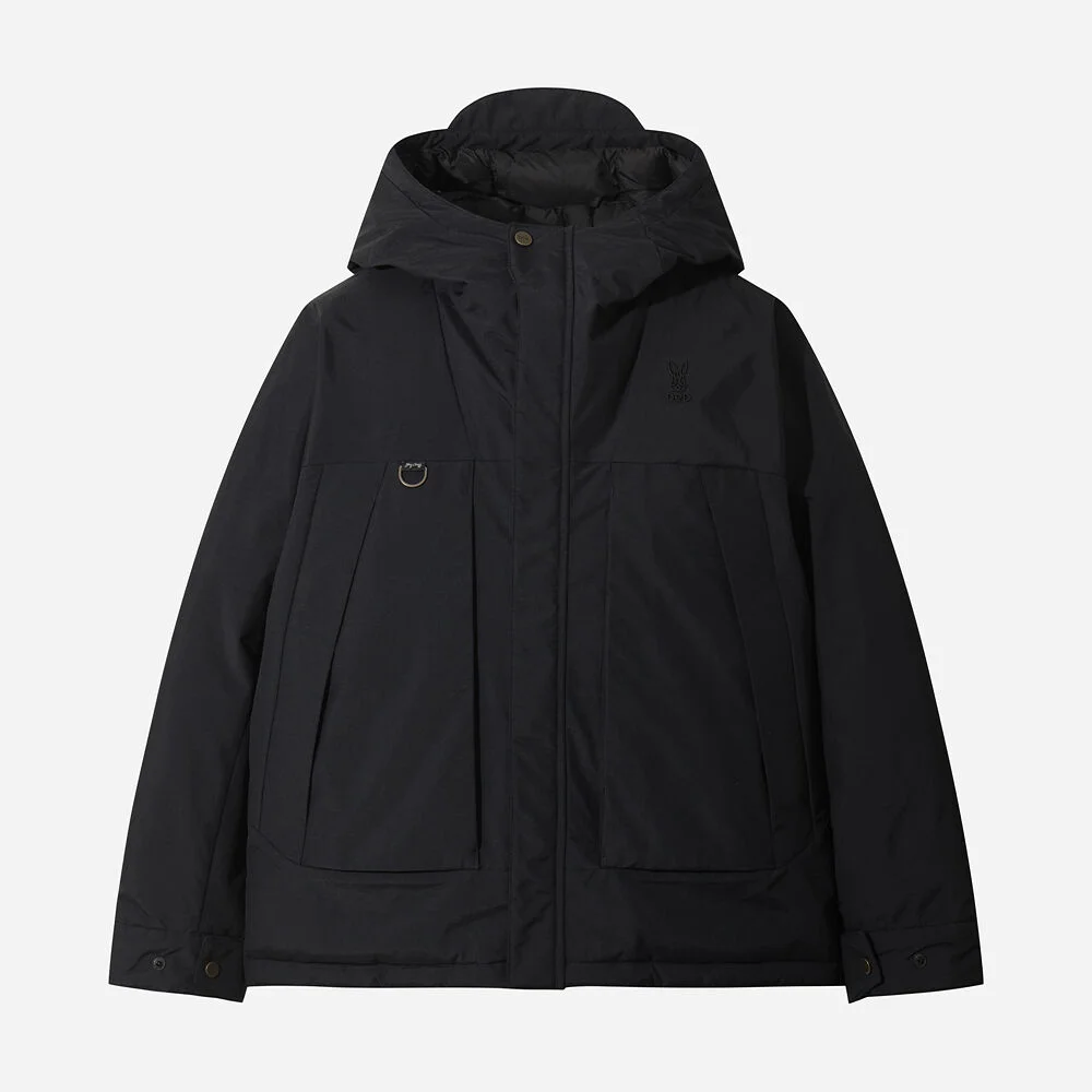 Urbane D7 連帽衫 Down 外套 (BLACK)