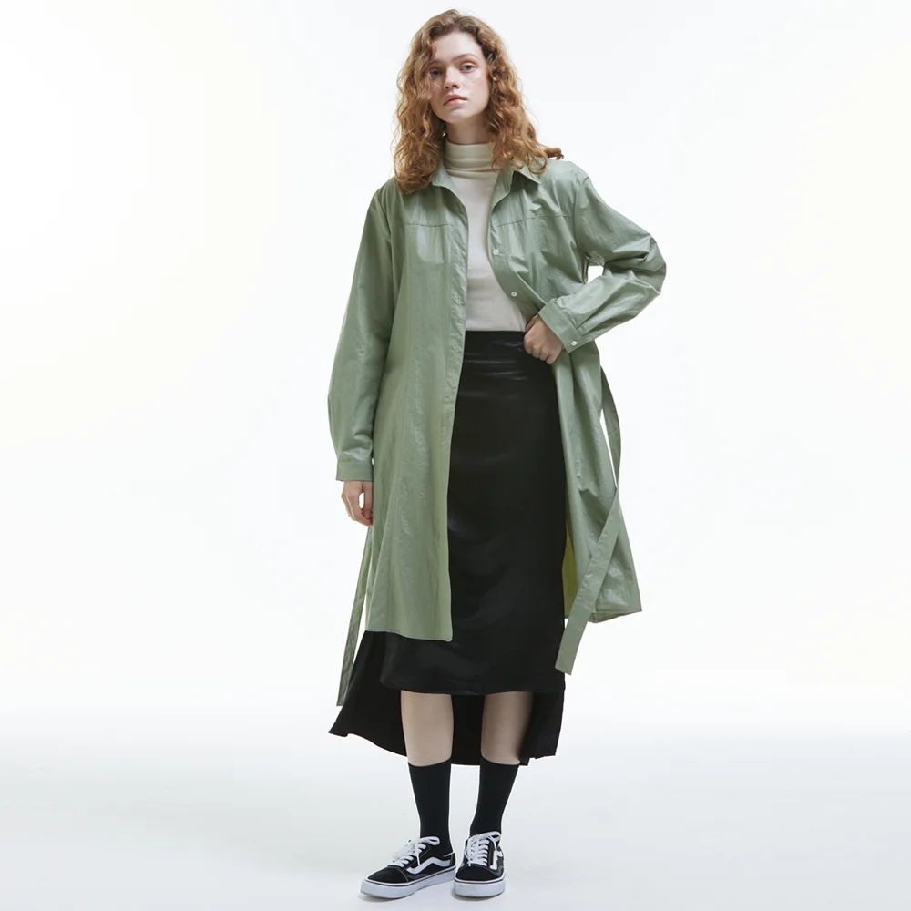 Gloss Shirt Jacket
