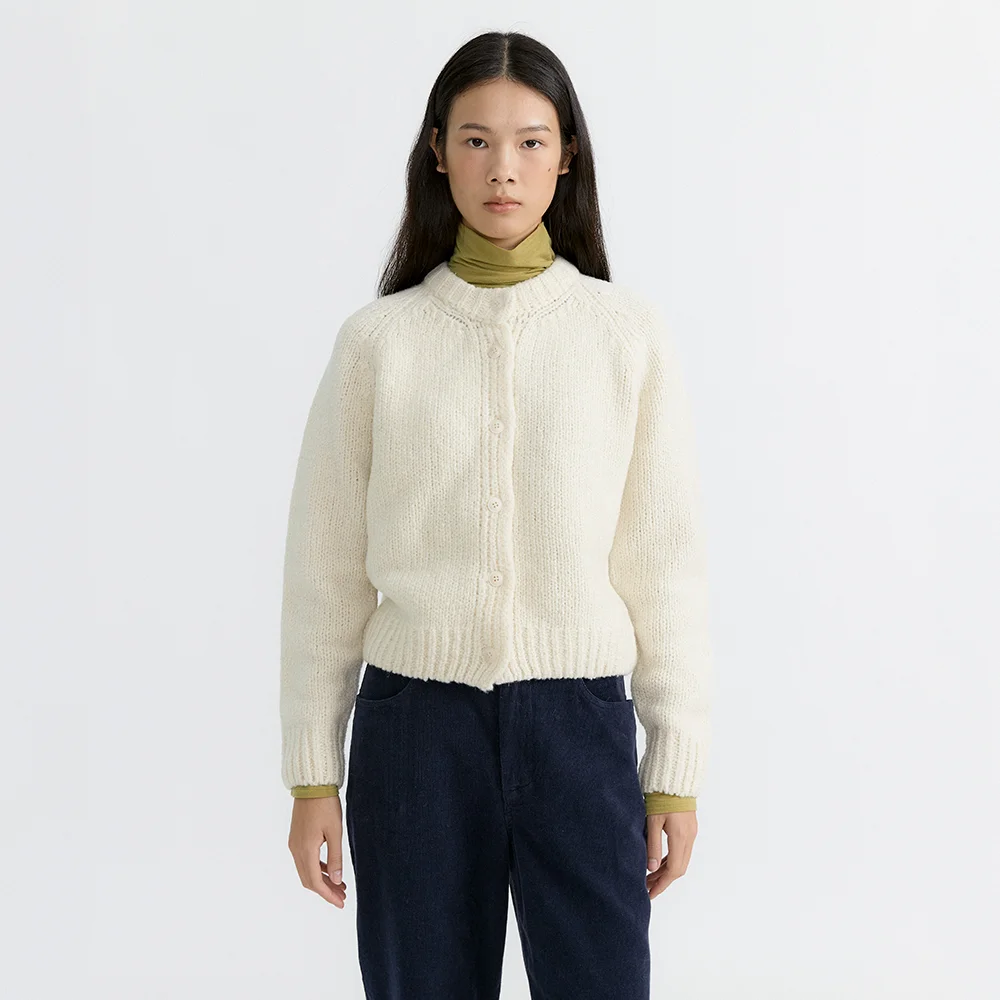 Roa Knit Cardigan (Ivory)