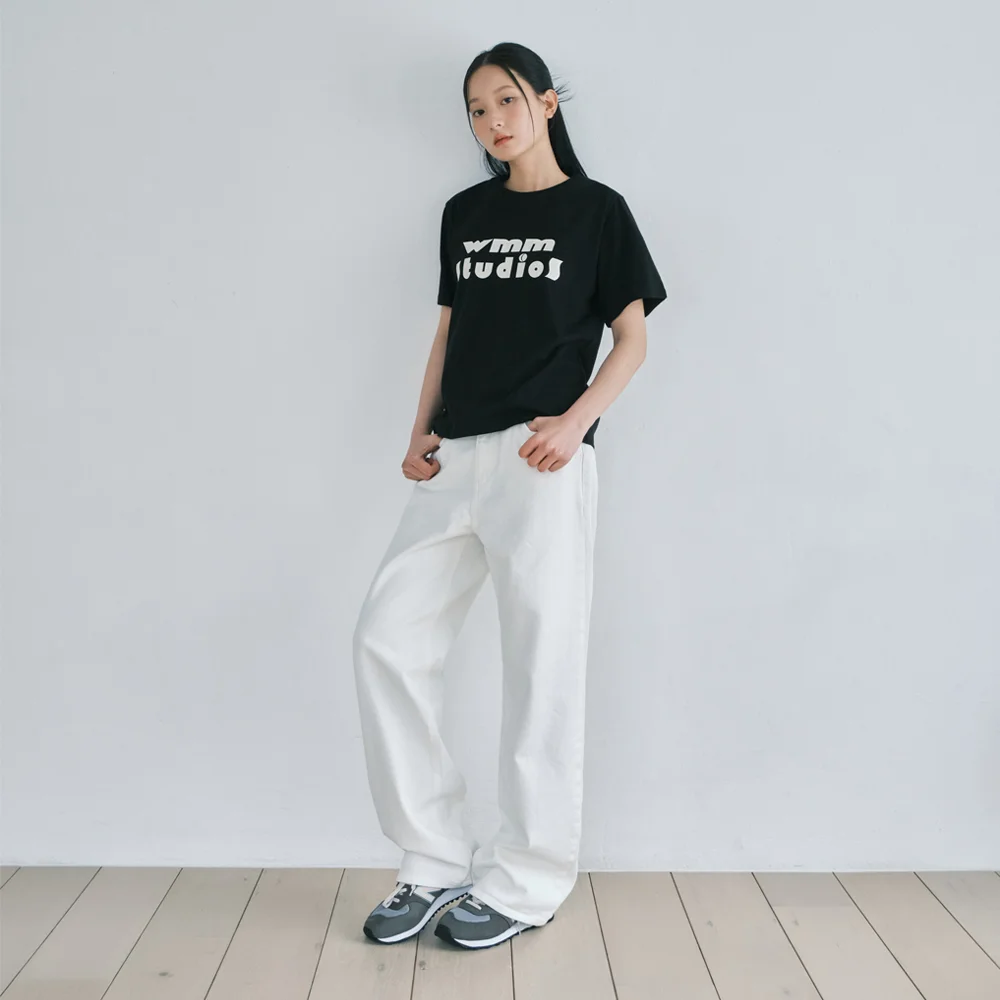 LOOSE JEANS_WHITE