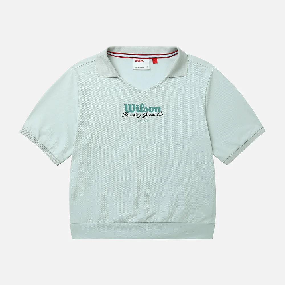 開領 Polo T恤 W_WW31102513LGR