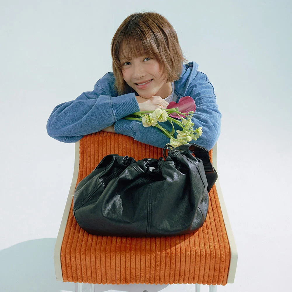 City Hobo Bag 黑色
