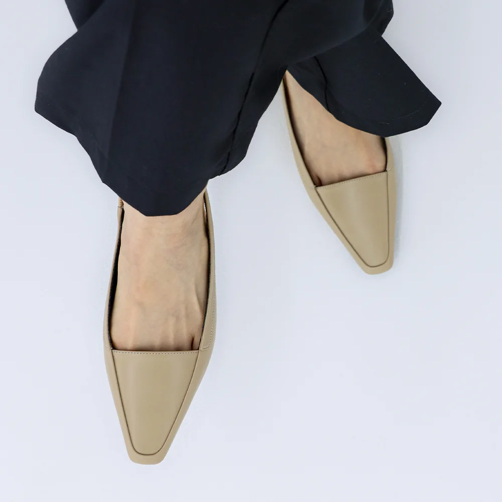 Moe backopen flat shoes_24045_beige