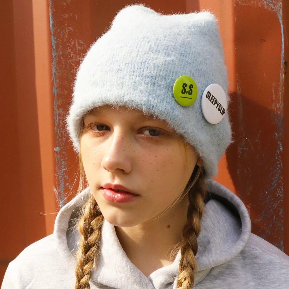 FROST BABY BLUE BEANIE