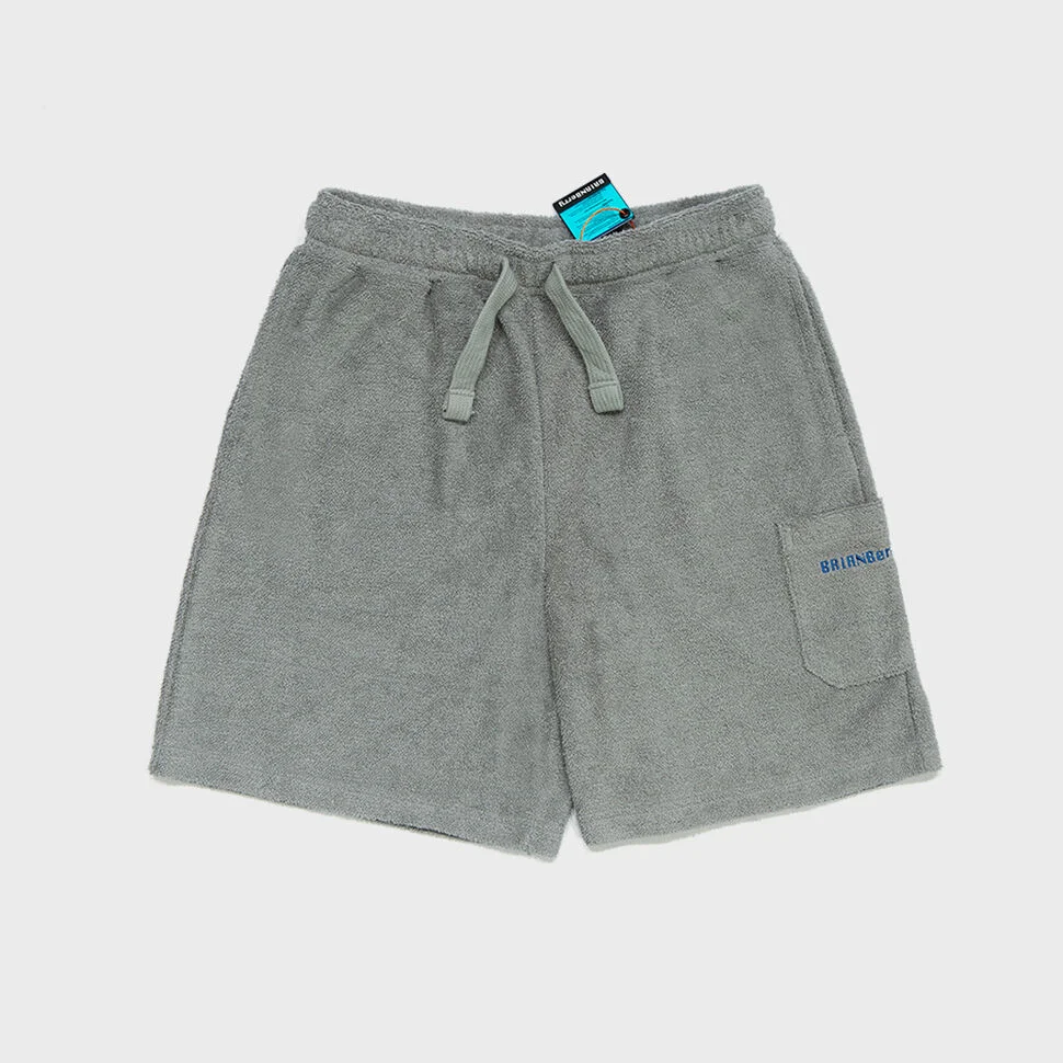 GEM DYEING HALF PANTS_COOL GREY