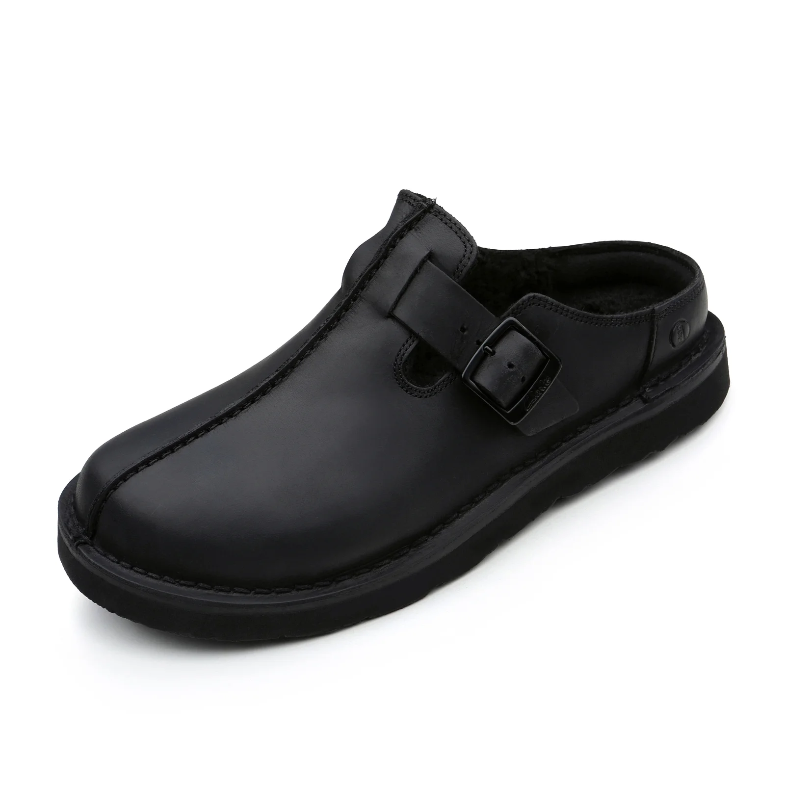 Clarks 男裝 洞洞鞋 毛絨 拖鞋 CLASLC5822MF1