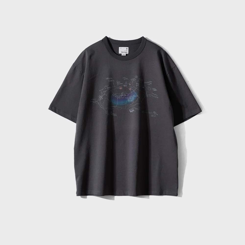 26 B.S.C Graphic T-Shirt Island Map