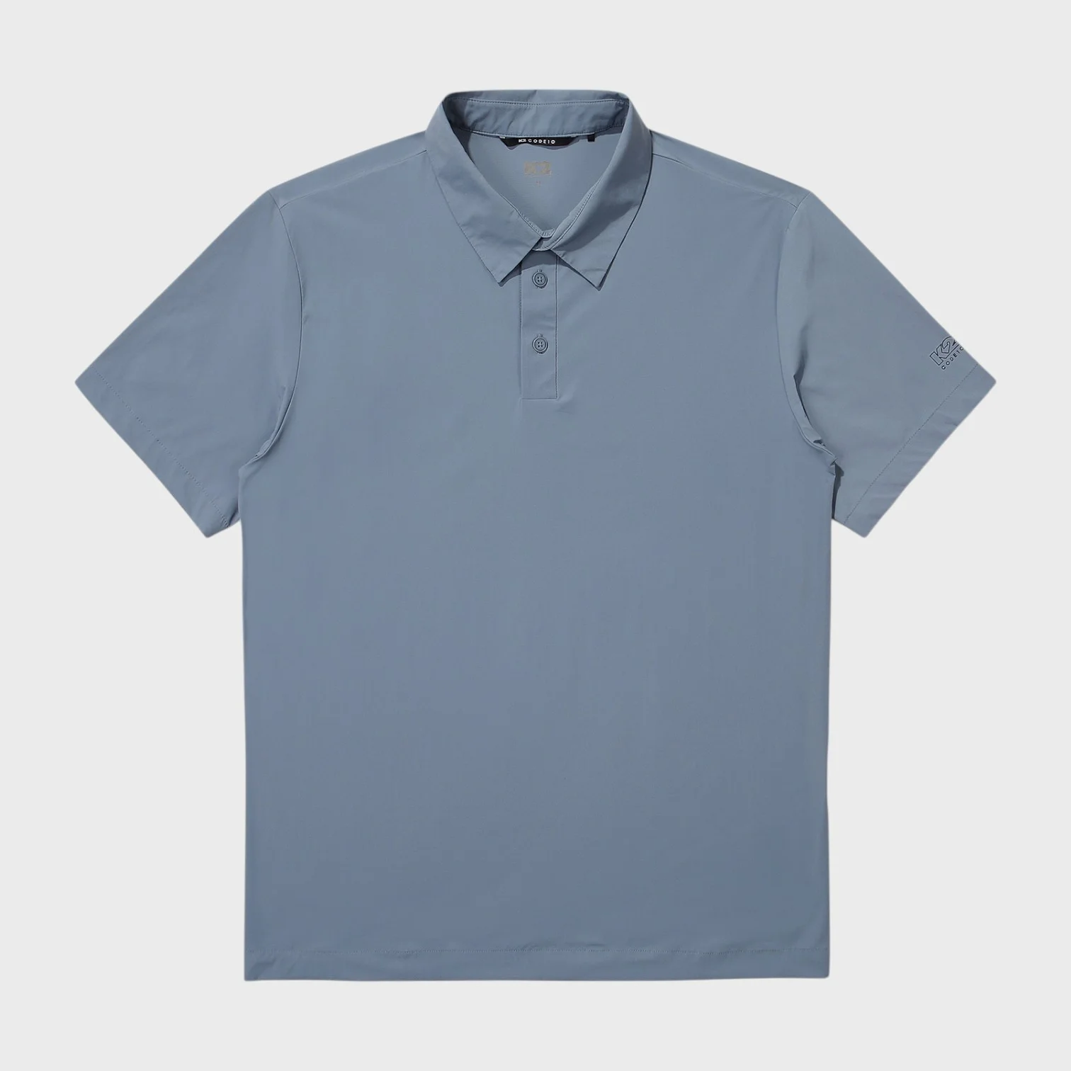 Code Ten(CODE10) ICE 梭織 Polo_ASH BLUE_KMM242473D