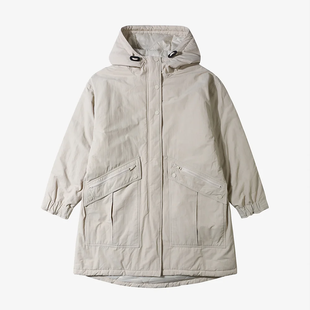 MINELLE-TECHWEAR PARKA_White