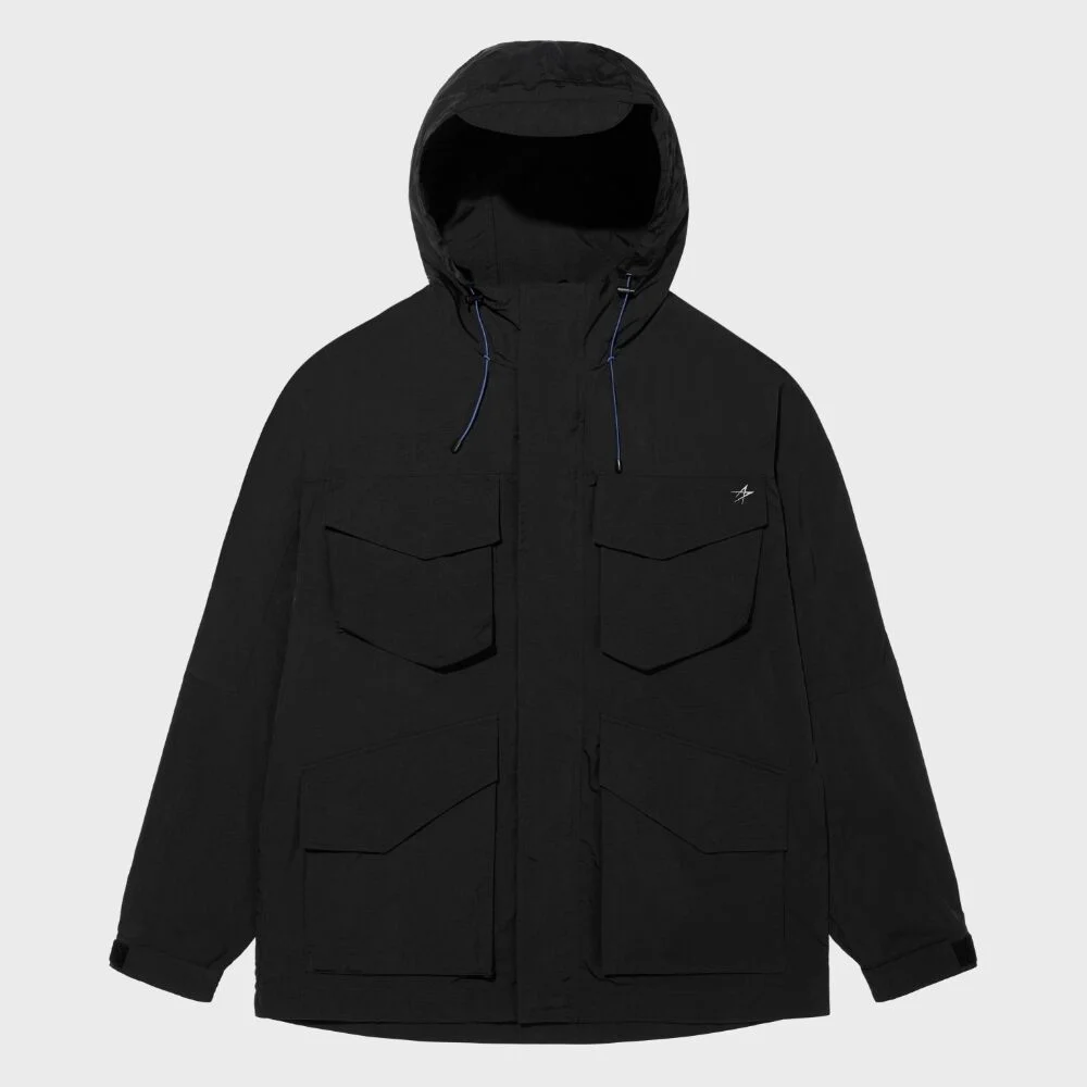 FUNCTIONAL UTILITY JACKET (BLACK)