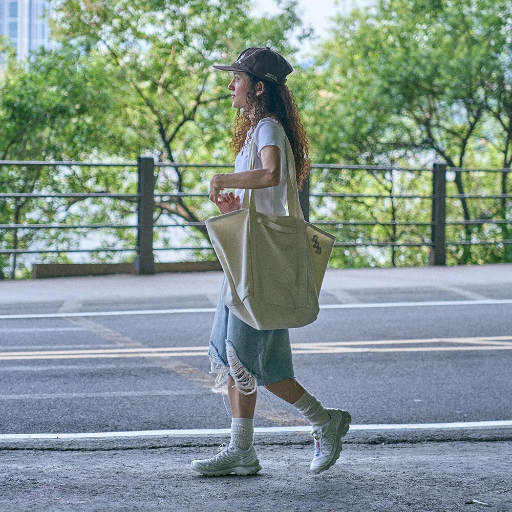 Big Canvas Bag (Ivory)