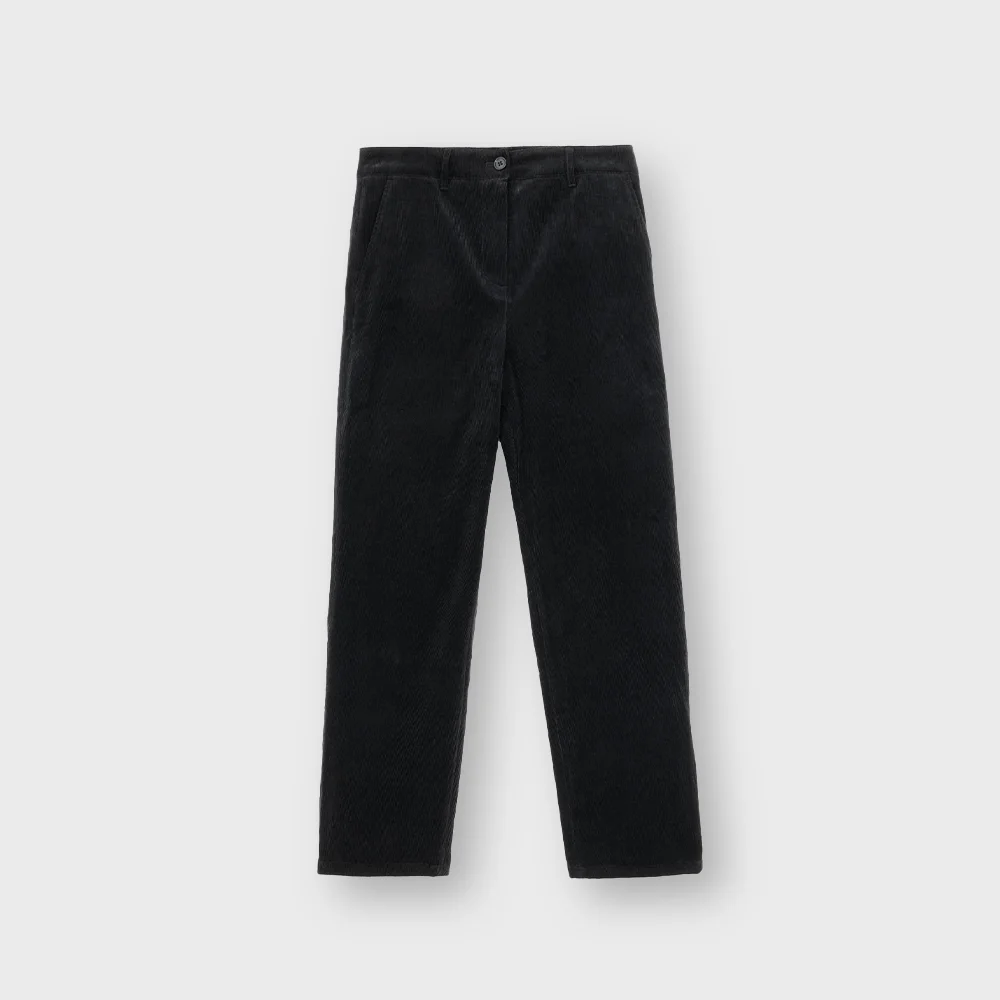 25FW W Corduroy Pants, Black