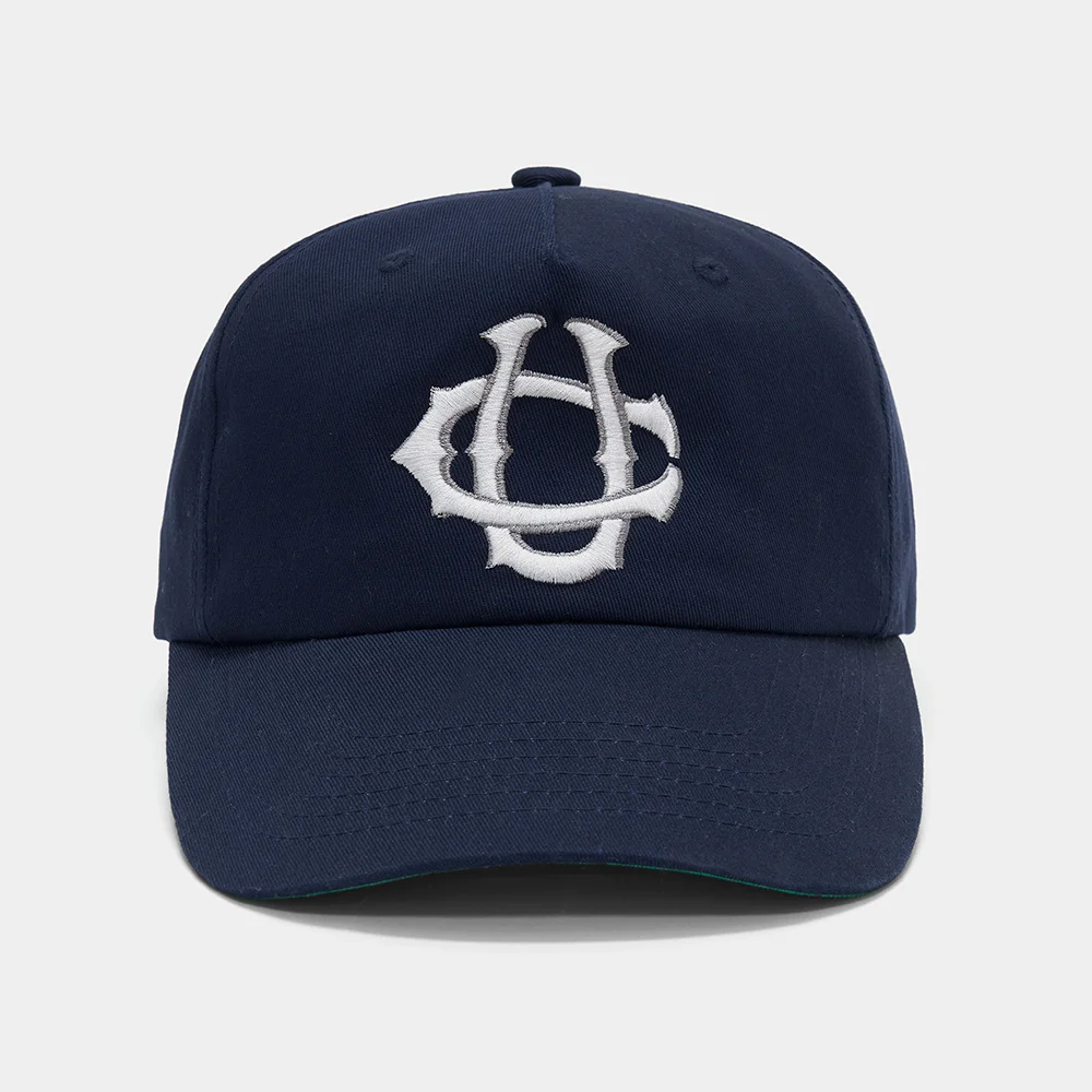 CU EMB 5 PANEL OVERSIZED CAP_NAVY