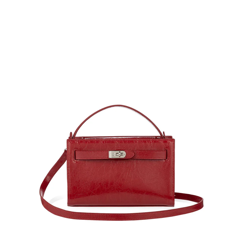 Lauren Bag_櫻桃 紅色