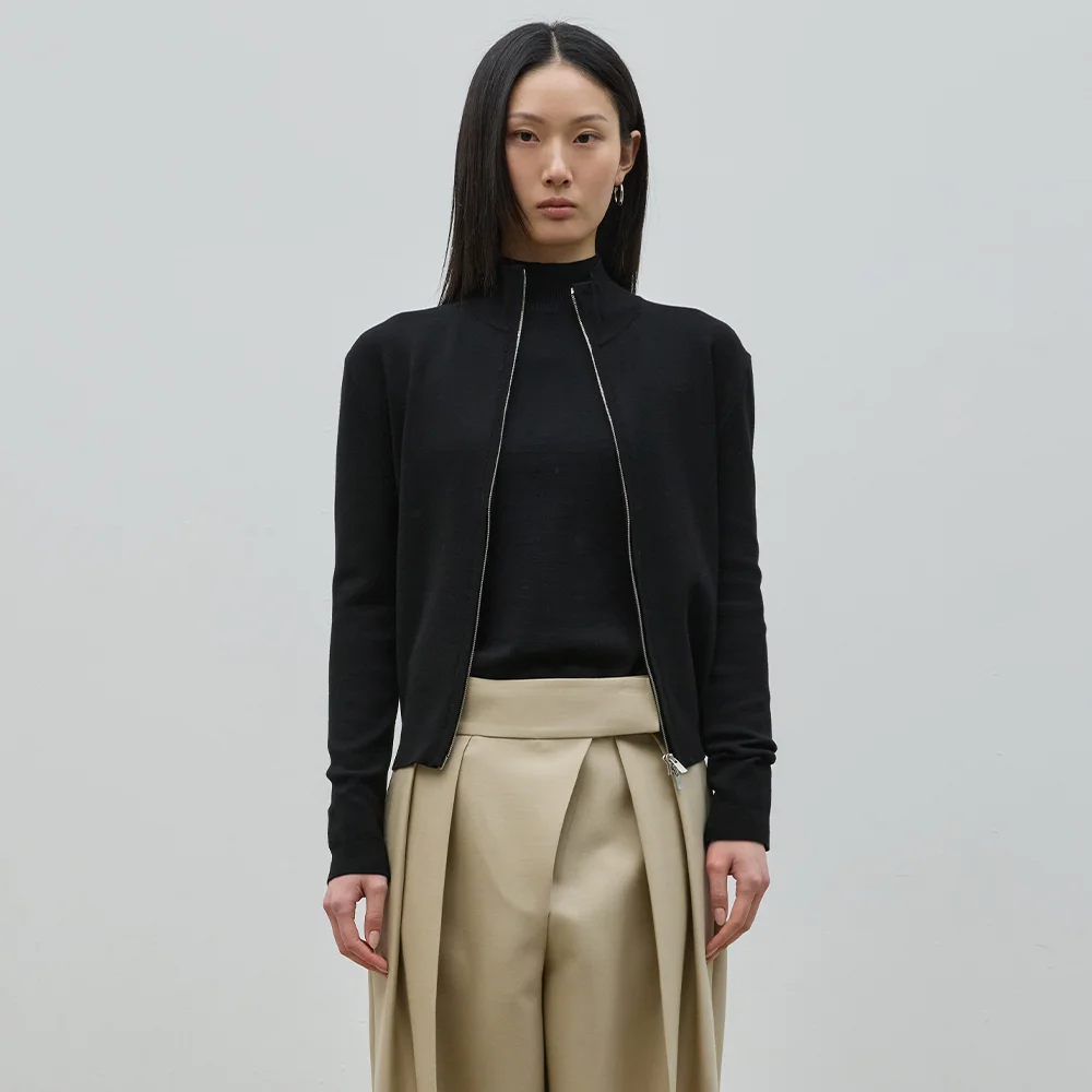 NILL ZIP UP KNIT