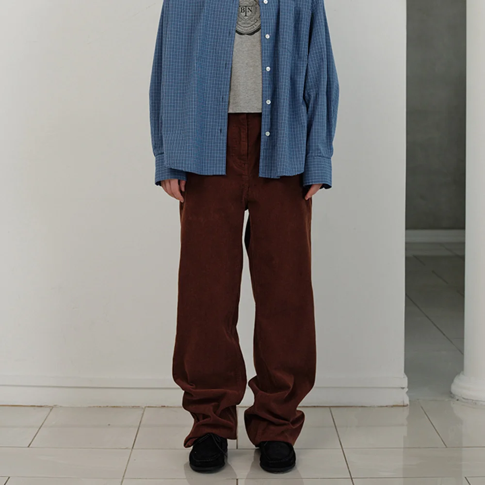 Dyne Washed Denim Pants_Brown