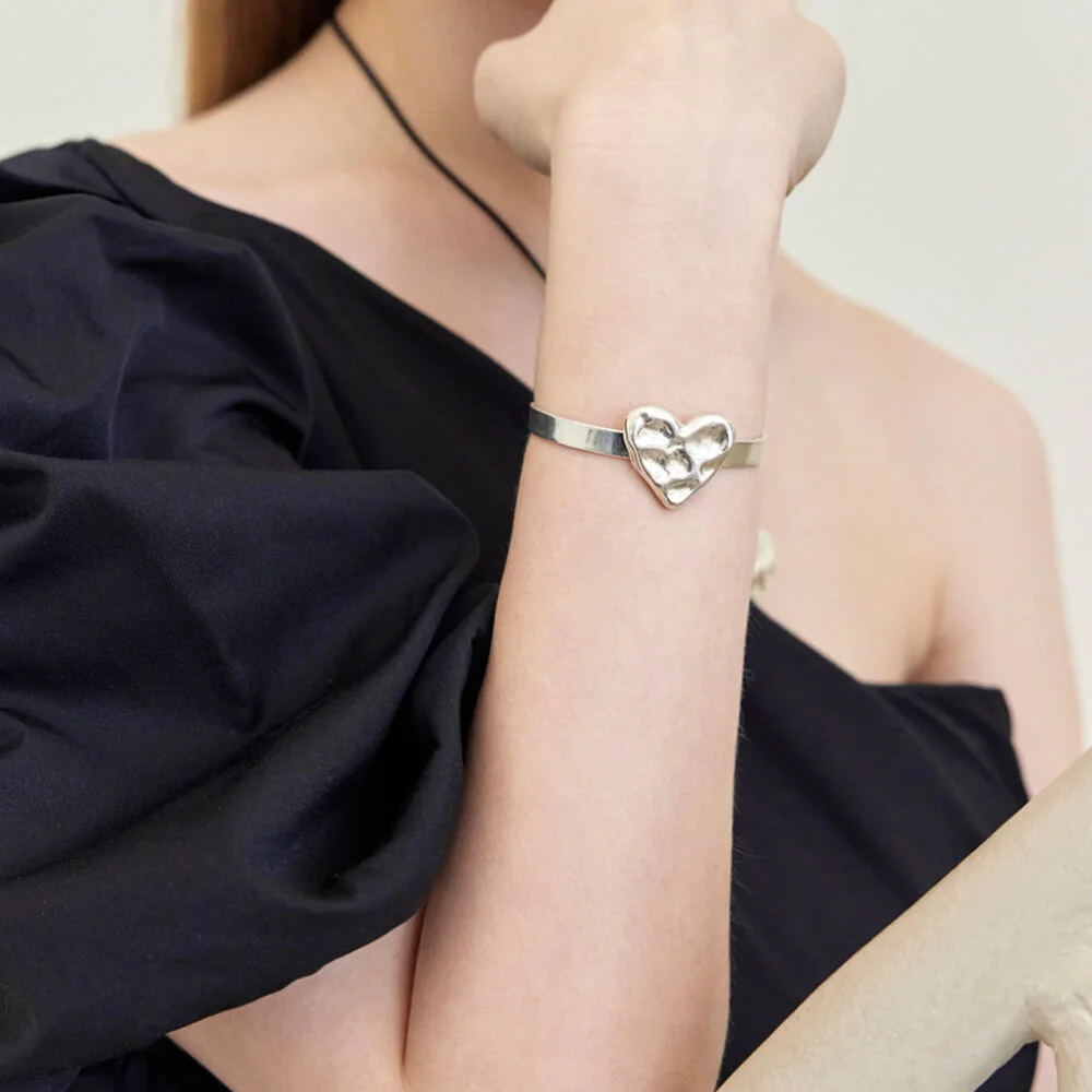 Bumpy Heart Bracelet