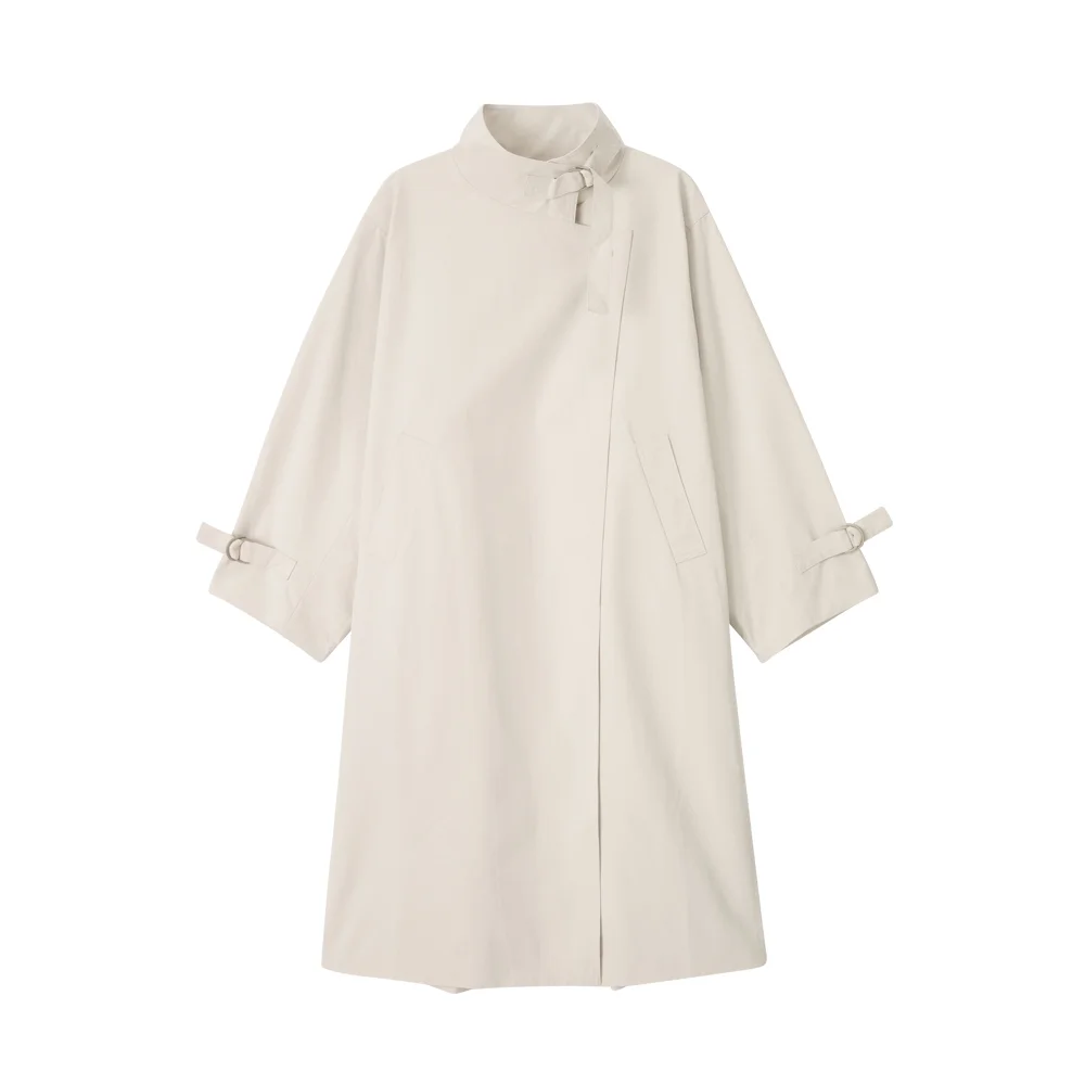 Timeless Trench Coat (ivory)