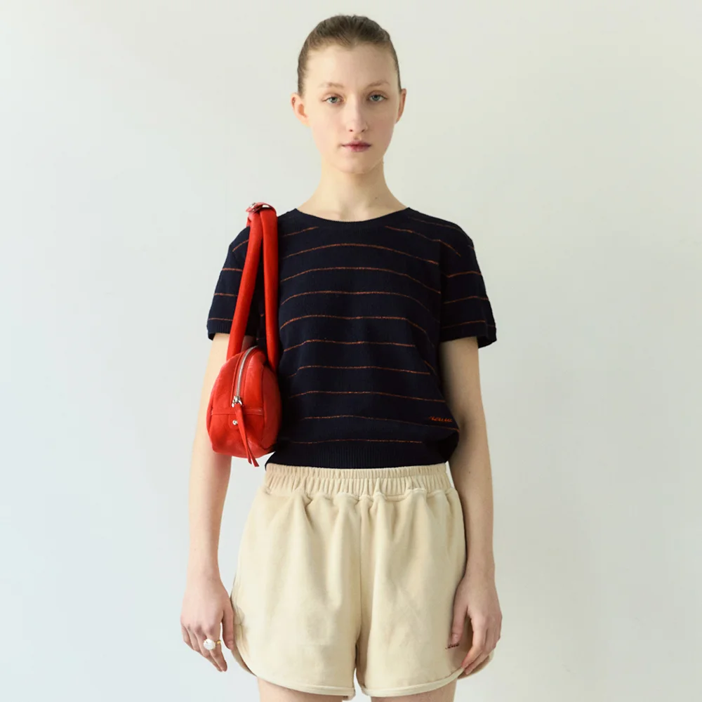 Rome Stripe Knit (Navy)