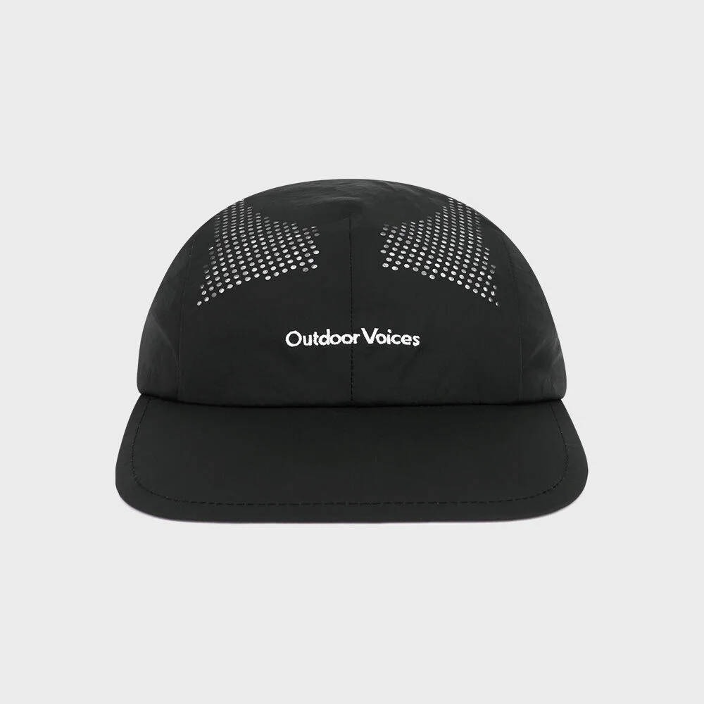 Technol-OV AIRHOLE RUNNING CAP (BLACK)